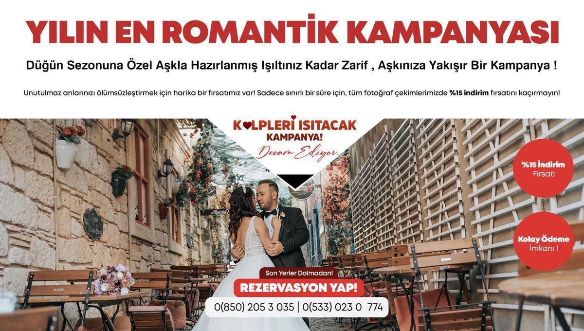 YILIN EN ROMANTİK KAMPANYASI - İzmir